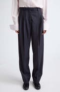 Givenchy Double Pleat Wool Trousers