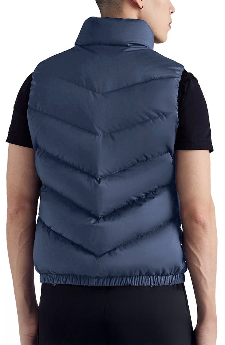 Triple F.A.T. Goose Andrus Men
s Puffer Down Vest, Alternate, color, Navy