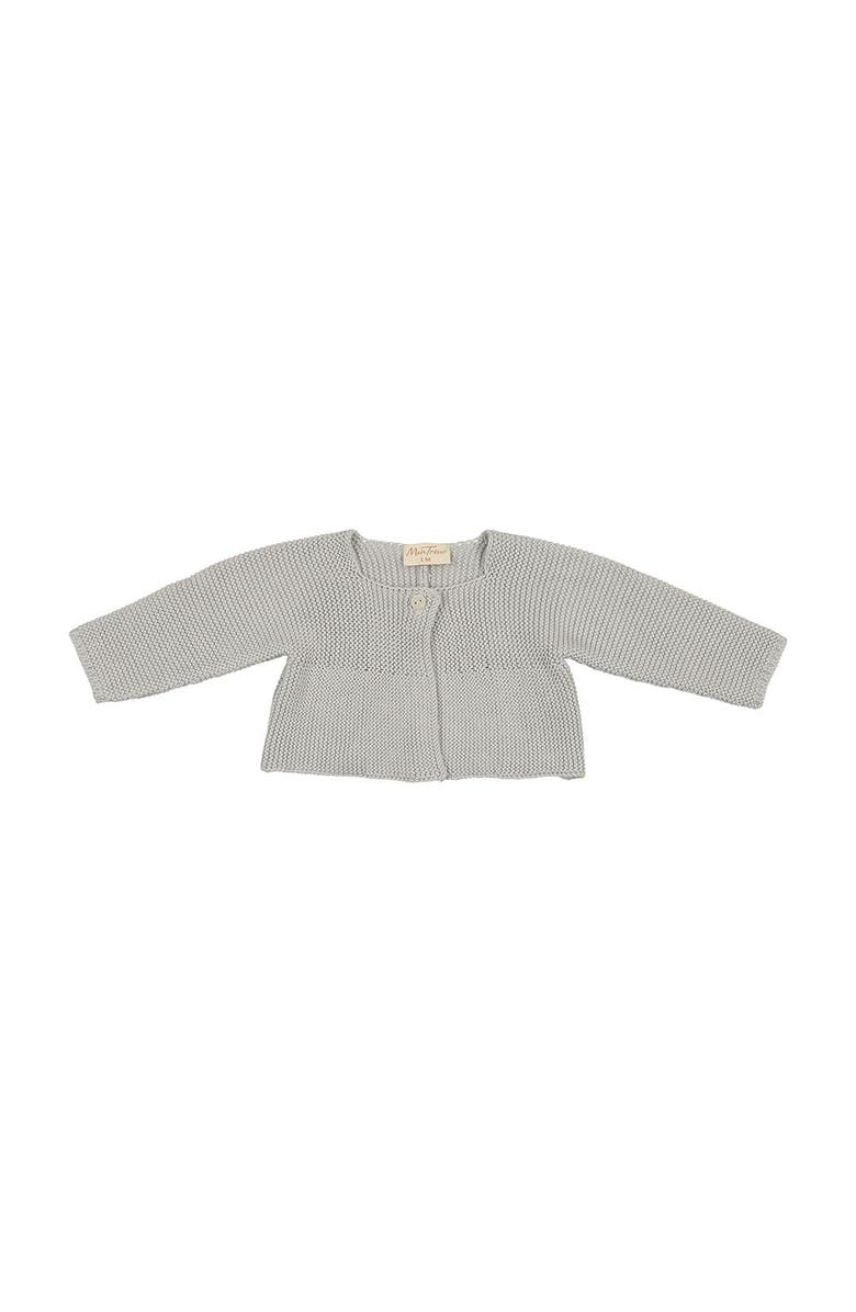 Mon Tresor Bebe Collared Coordinate Cardigan, Main, color, 