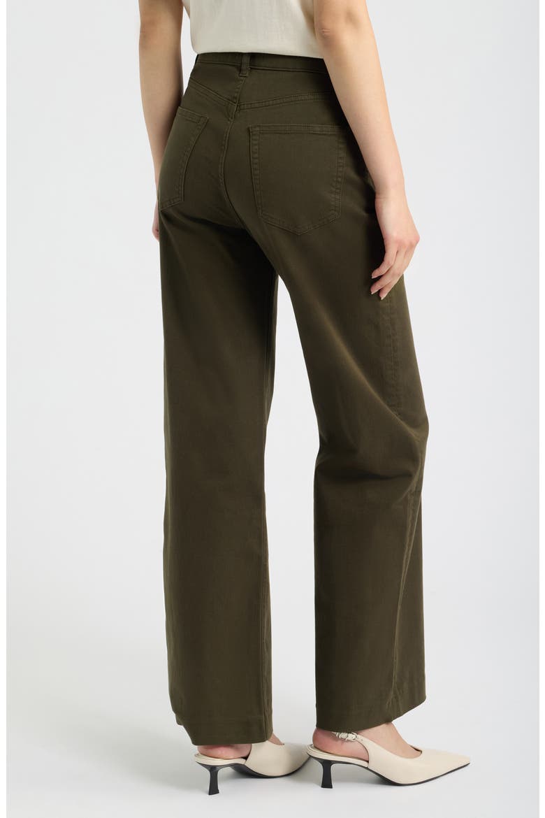 The Refined Patch Pocket Jeans, Alternate, color, MILITARY GREEN