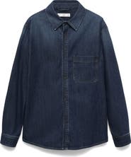 MANGO Denim Overshirt