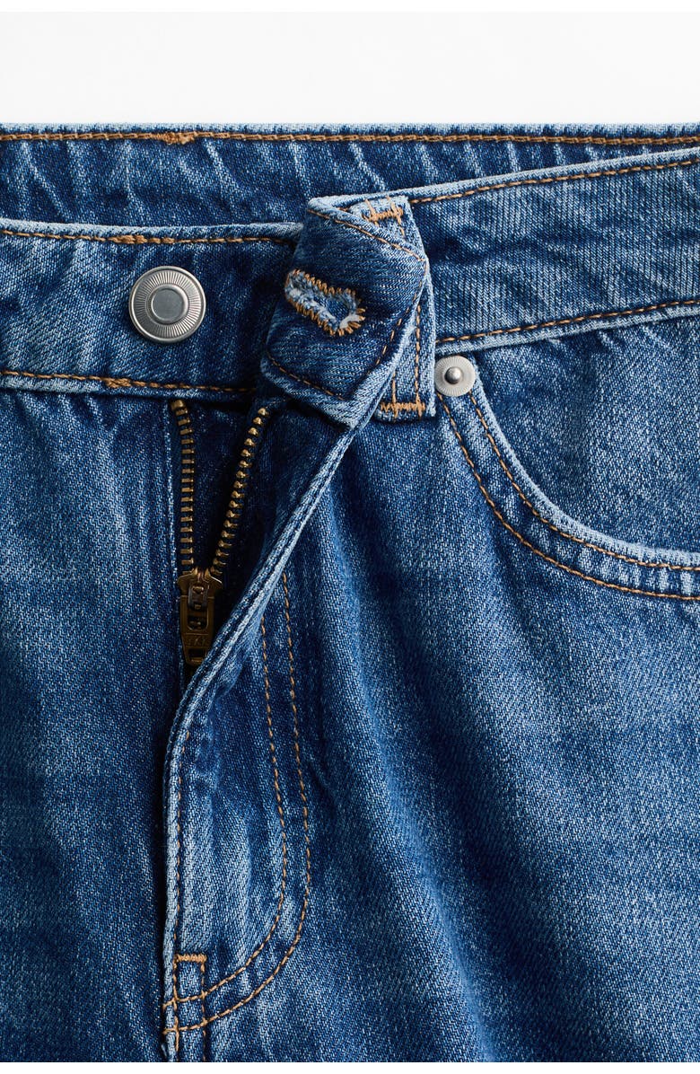 H&M Flared High Waist Jeans, Alternate, color, Denim Blue