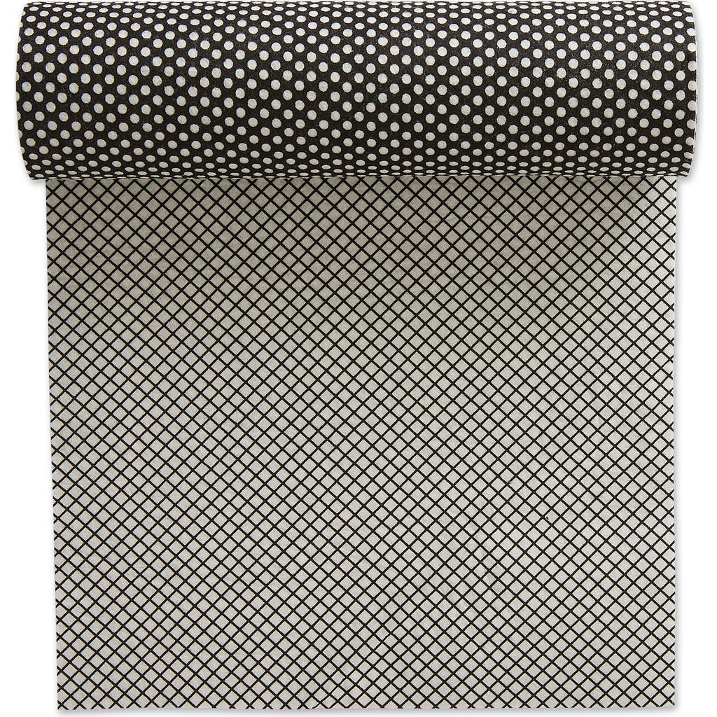 Dii Reusable Shelf Liner Black Set/2