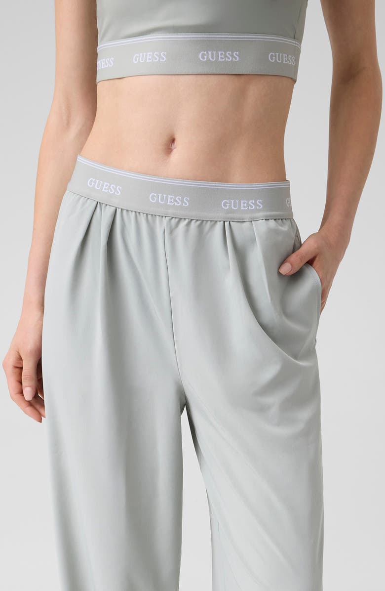 GUESS Selene Wide Leg Sweatpants, Alternate, color, Open Grey