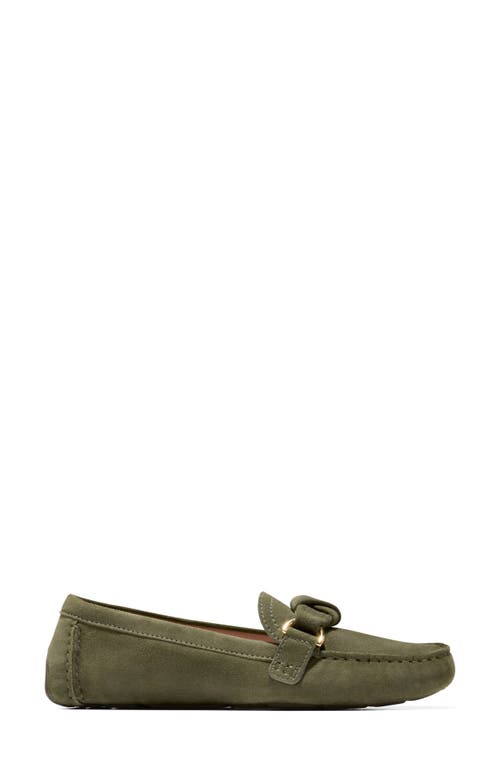 Cole Haan Emmie Bow Driver Loafer In Animal Print
