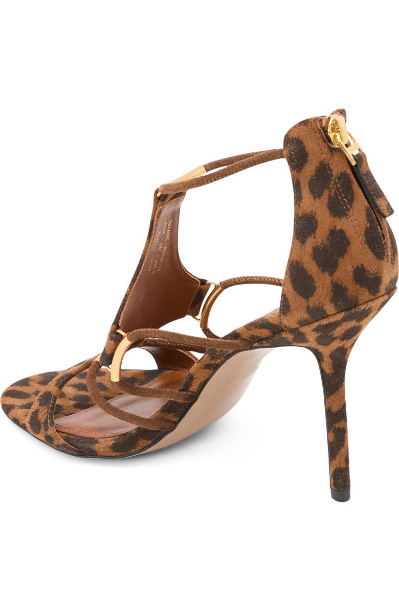 Reiss Roxanne Ankle Strap Sandal, Alternate, color, Animal