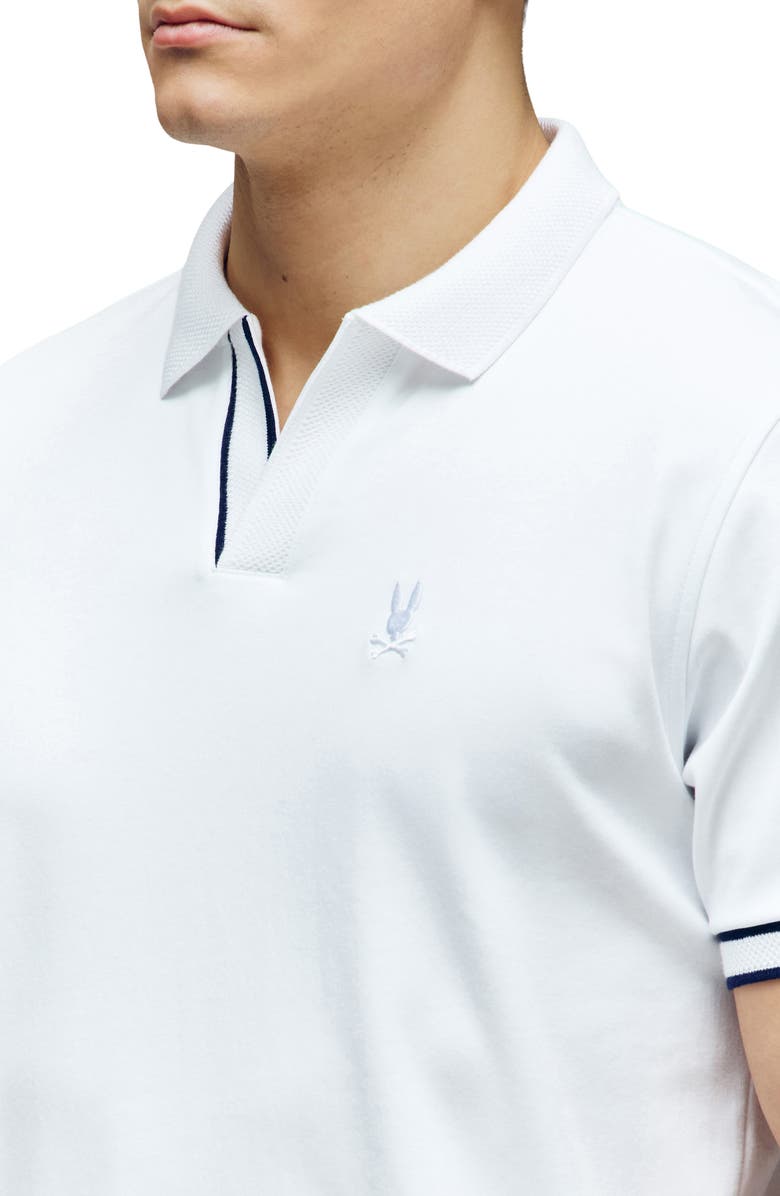 Psycho Bunny Kendall Johnny Collar Cotton Polo, Alternate, color,