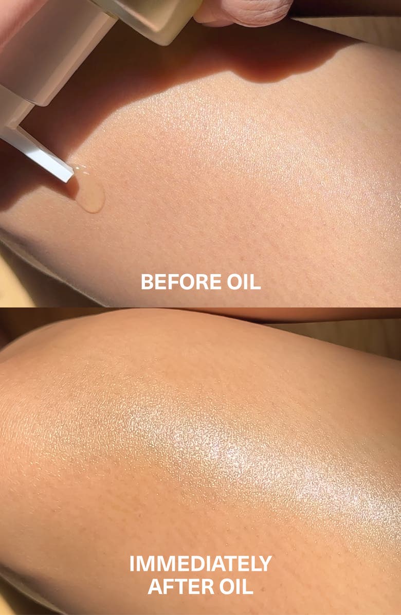 Iota Diamond Truffle Contour Body Oil, Alternate, color, White