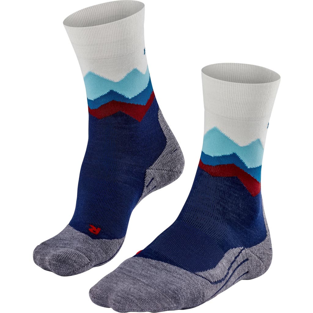 Falke Tk2 Explore Crest Hiking Socks In Black