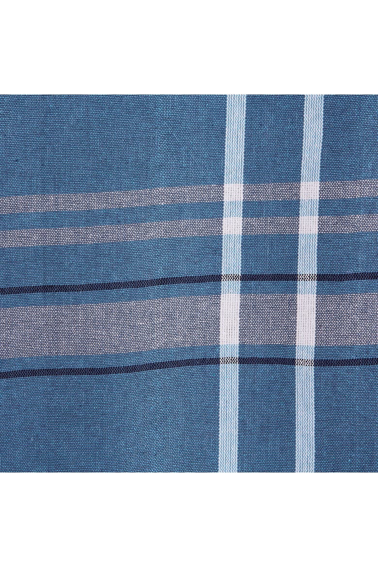 French Stripe Tablecloth, Alternate, color, Blue