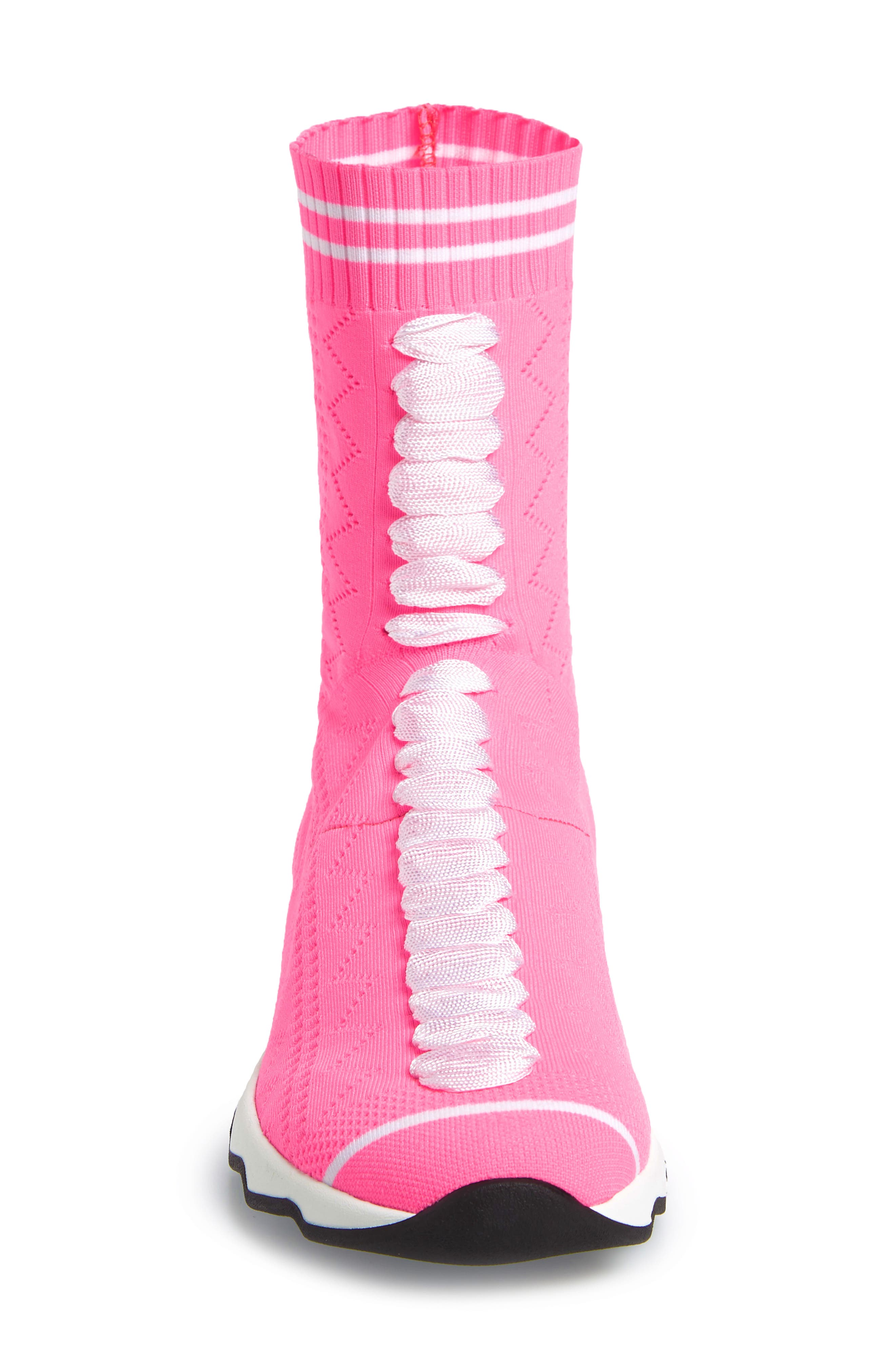 Fendi Rocko-Top Sock Sneaker, Alternate, color, 