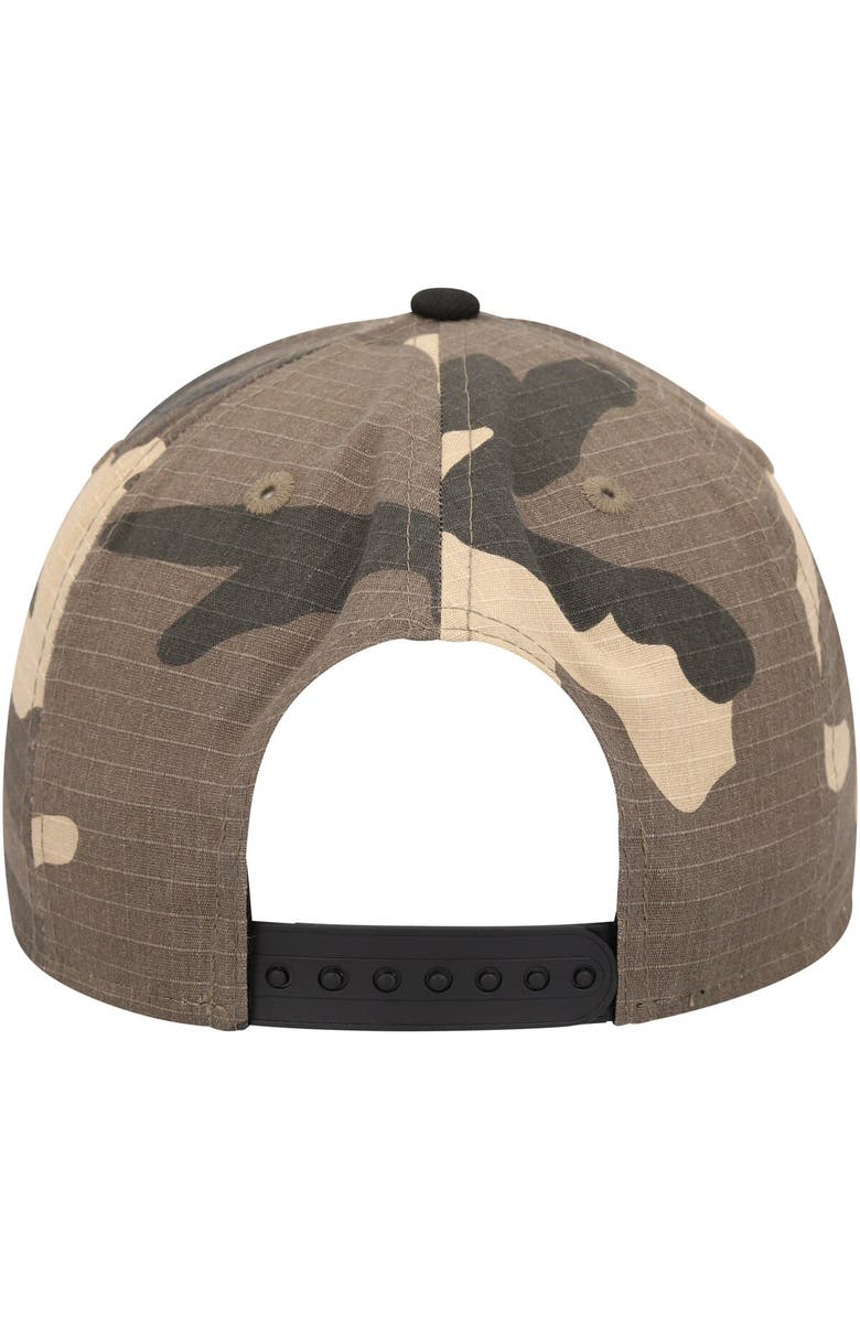 New Era Men's New Era Oakland Athletics Camo Crown A-Frame 9FORTY Adjustable Hat, Alternate, color, Camo