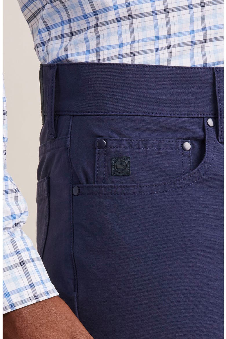 On-The-Go Water Repellent Stretch Canvas Pants, Alternate, color, NAUTICAL NAVY