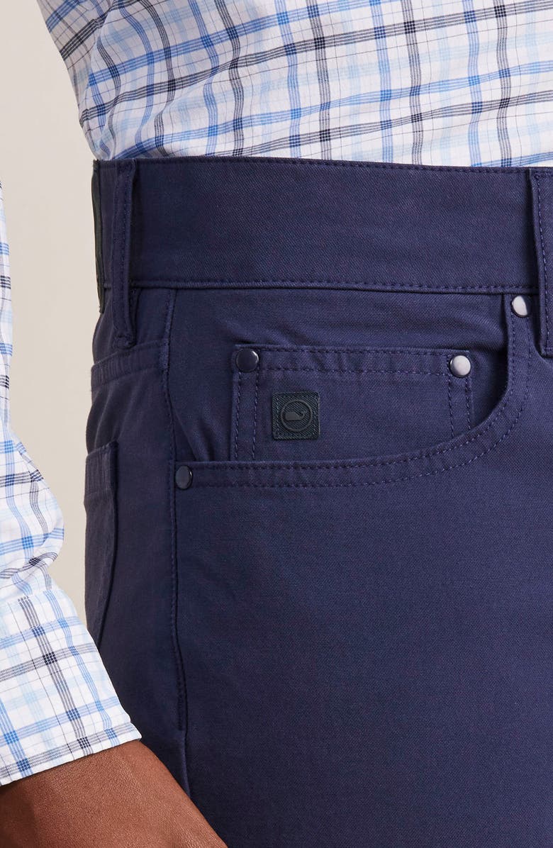 vineyard vines On-The-Go Water Repellent Stretch Canvas Pants, Alternate, color, Nautical Navy