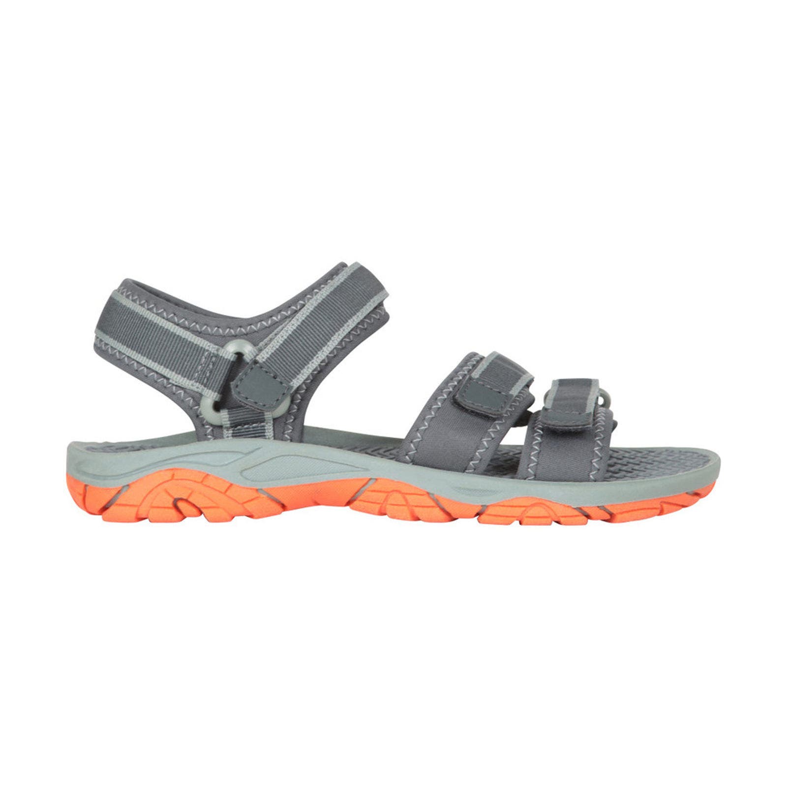 Childrens/Kids 3 Touch Fastening Strap Sandals, Alternate, color, Dark Khaki