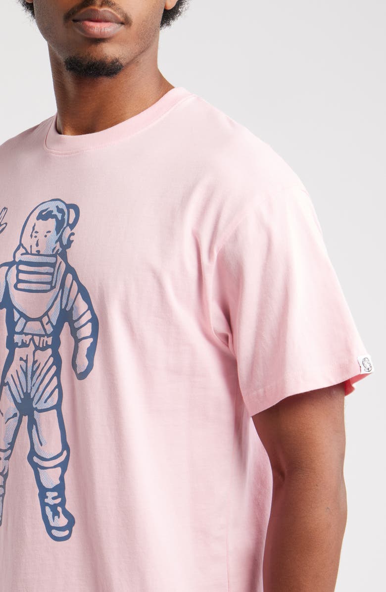 Billionaire Boys Club Astronaut Dot Graphic T-Shirt, Alternate, color, Candy Pink