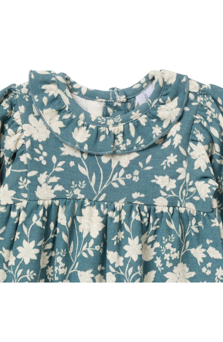 Modern Moments<sup>™</sup> by Gerber Ruffle Collar Romper, Alternate, color, French Floral