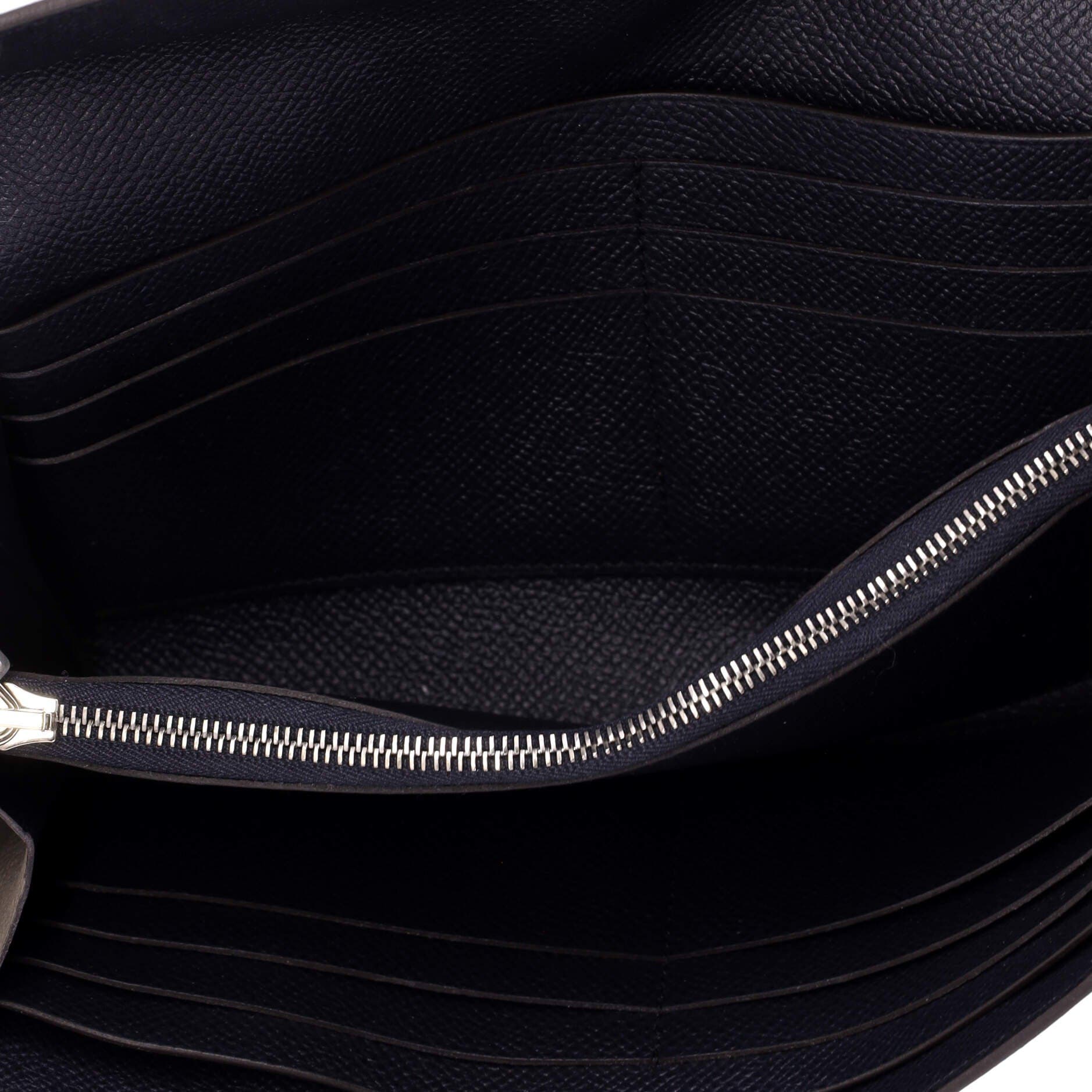 Kelly Wallet Verso Epsom Long, Alternate, color, Grey