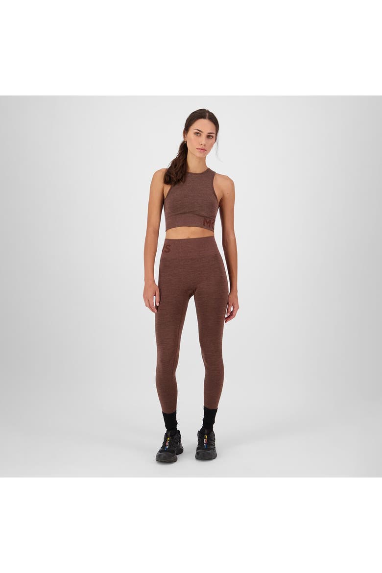 Solace Merino Seamless Legging - Women's, Alternate, color, Henna