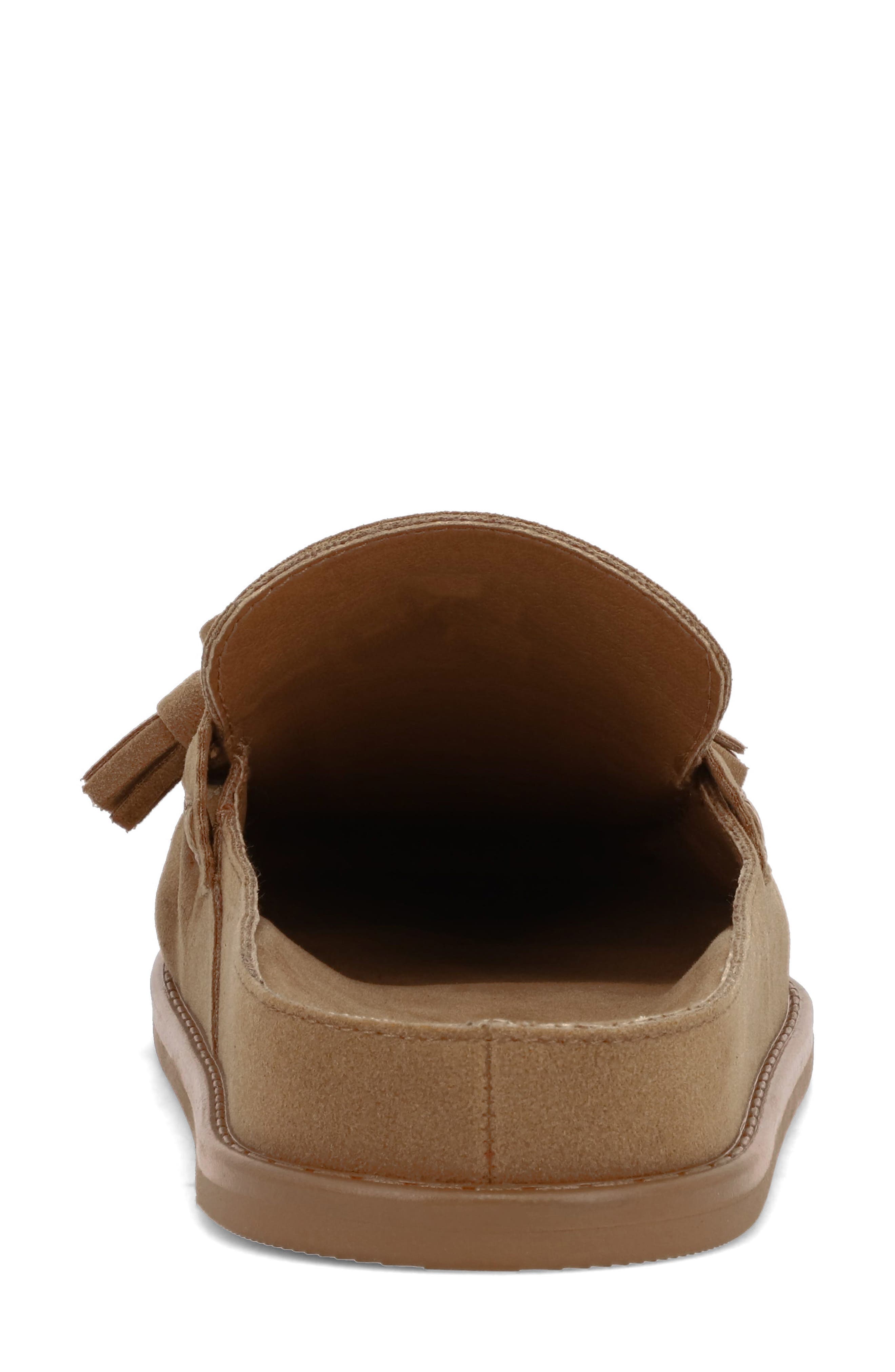 Nesha Tassel Mule, Alternate, color, TAN