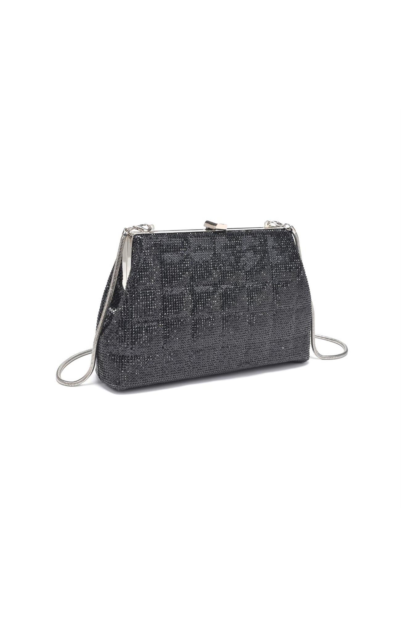 Karla Evening Bag, Alternate, color, Black