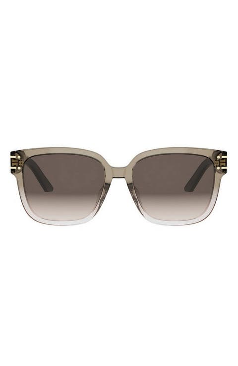 'DiorSignature S7F 58mm Square Sunglasses