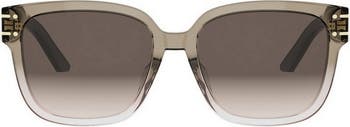 DIOR 'DiorSignature S7F 58mm Square Sunglasses | Nordstrom