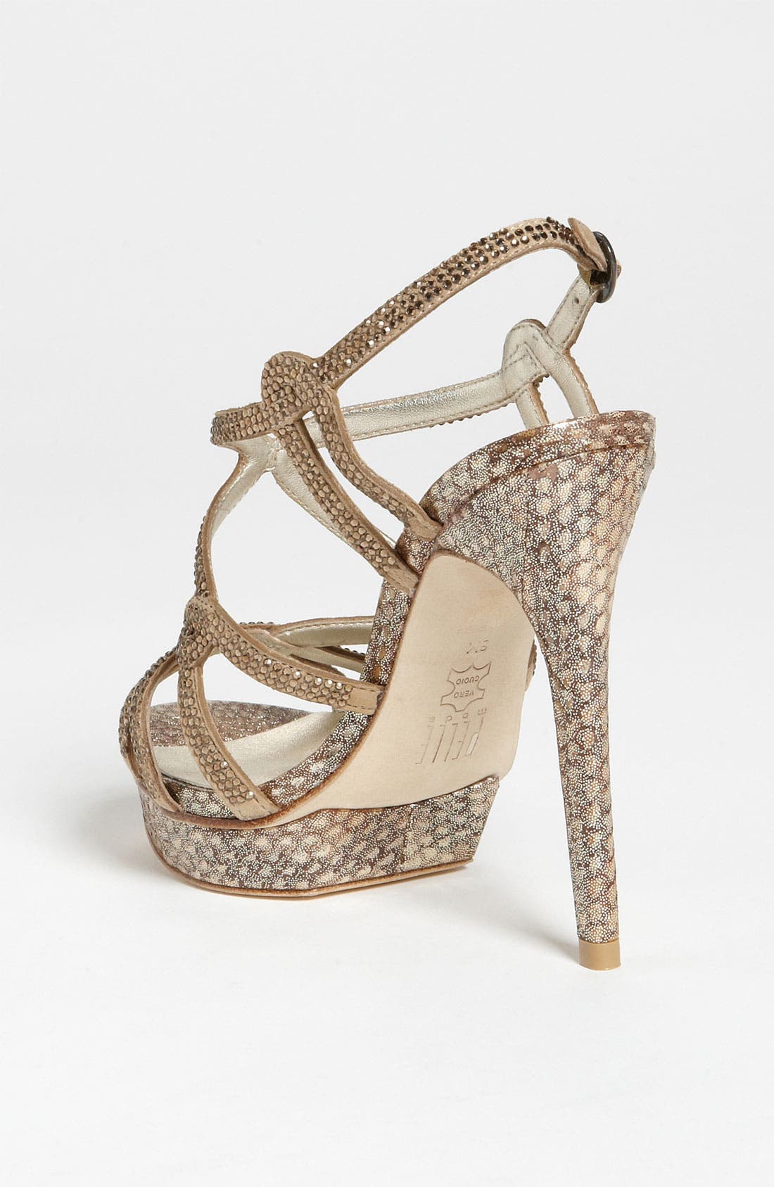 'Flirt' Sandal, Alternate, color, BURLYWOOD