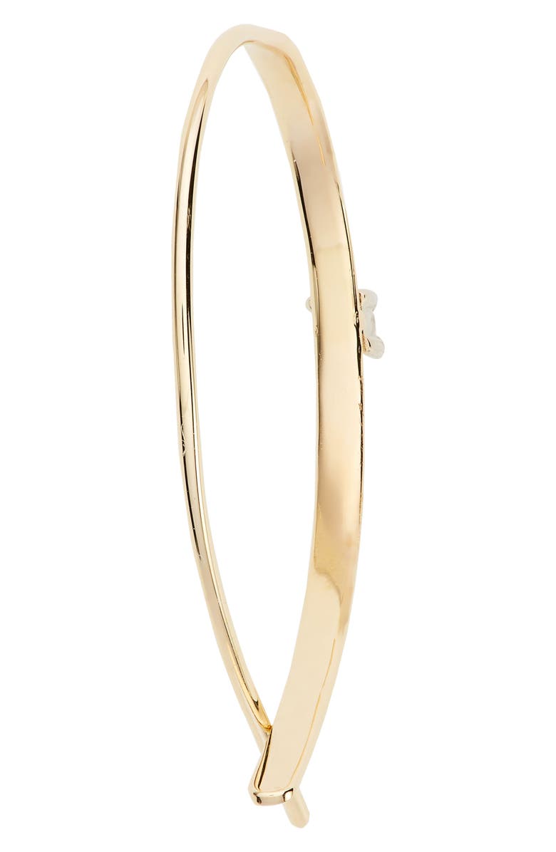 LANA Jewelry Solo Mini Upside Down Diamond Hoop Earrings, Alternate, color,