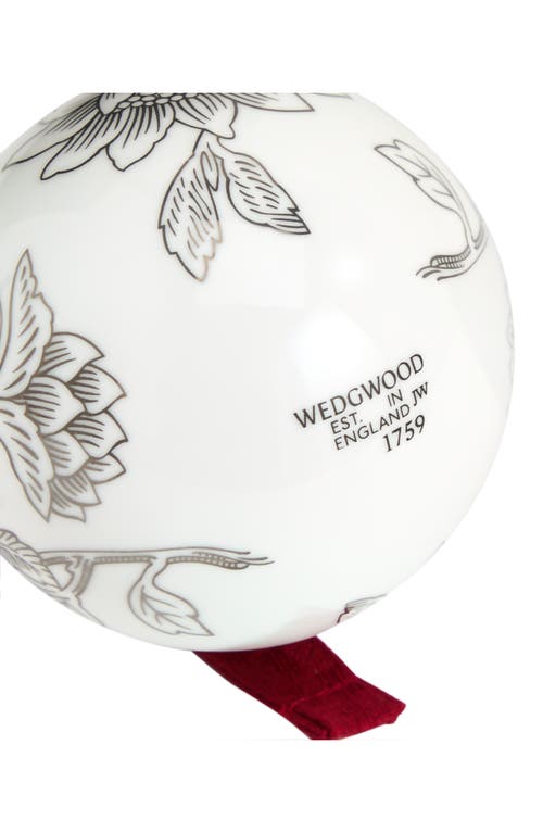 Wedgwood Festive Tonquin Bone China Ornament In Multi
