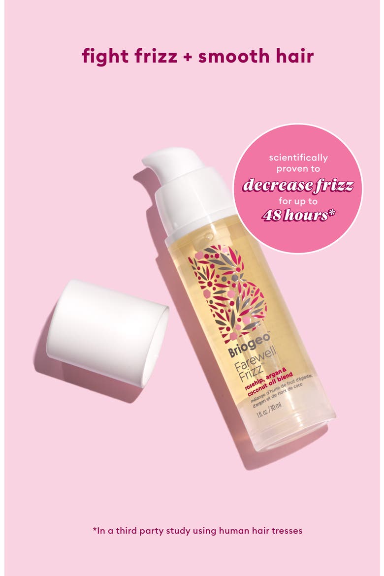 Farewell Frizz Rosehip, Argan & Coconut Oil Blend, Alternate, color, NO COLOR
