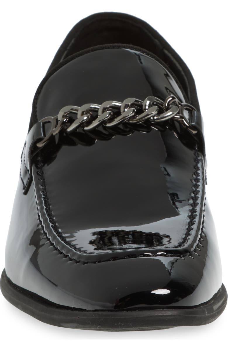 Abound Soren Chain Patent Loafer, Alternate, color, Black Patent