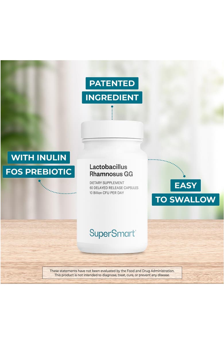 SuperSmart Lactobacillus Rhamnosus GG, Alternate, color, NO COLOR