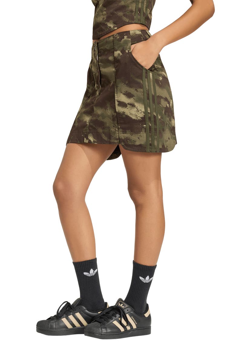 Camo Cargo Miniskirt, Main, color, MULTICOLOR/ NIGHT CARGO