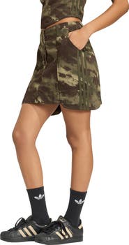 adidas Originals Camo Cargo Miniskirt