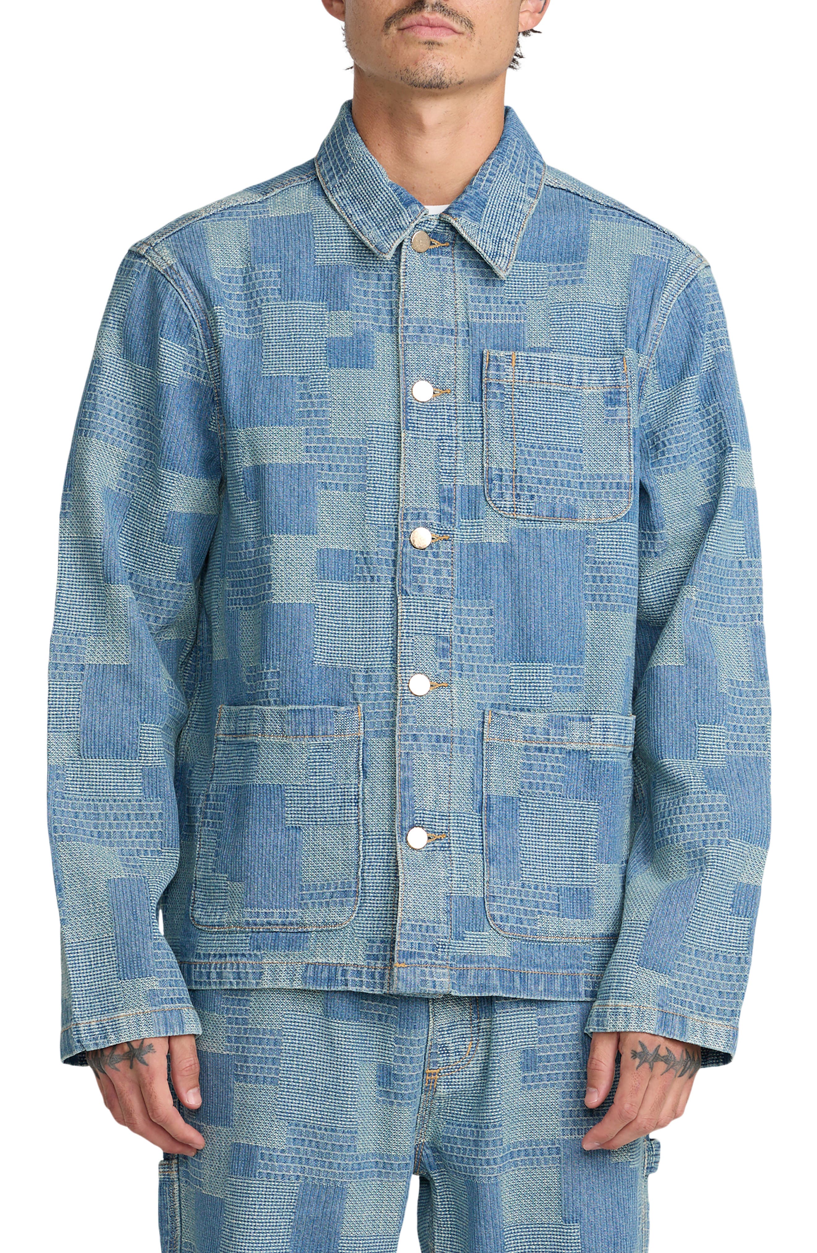 selected BLEACHED INDIGO