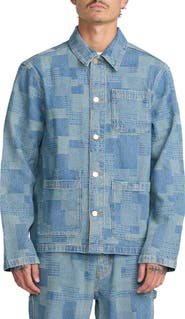 RVCA Boro Dayshift Patchwork Chore Coat