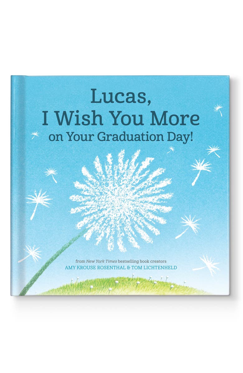 I See Me! 'I Wish You More On Your Graduation Day' Personalized Book, Main, color, Blue