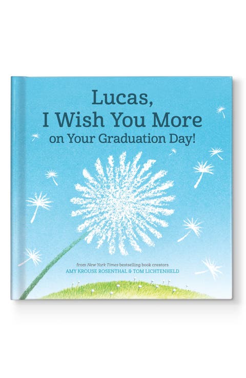 'I Wish You More On Your Graduation Day' Personalized Book
