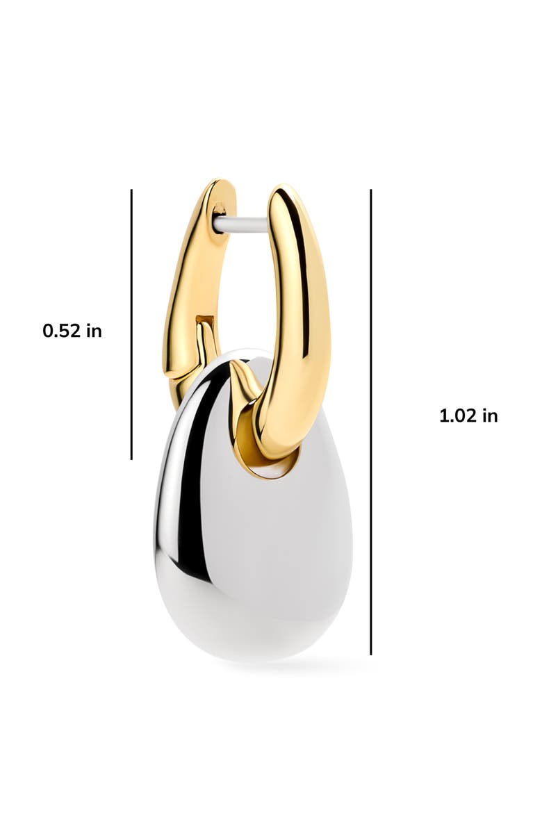 Ana Luisa Kayla 2-Tone Drop Earrings, Alternate, color, Gold / Silver