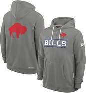 Nike Men's Nike Gray Buffalo Bills Standard Issue Replay Officials Alternate Dri-FIT Hoodie