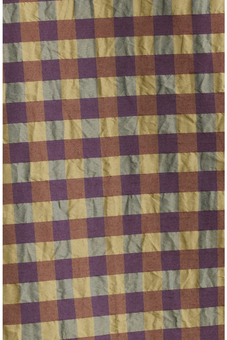 Mattie Checked Topper Coat, Alternate, color, TAPENADE CHECK
