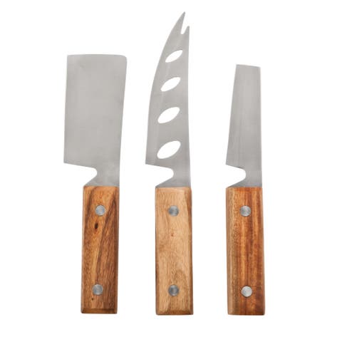 Rustic Cheese Knives Set of 3