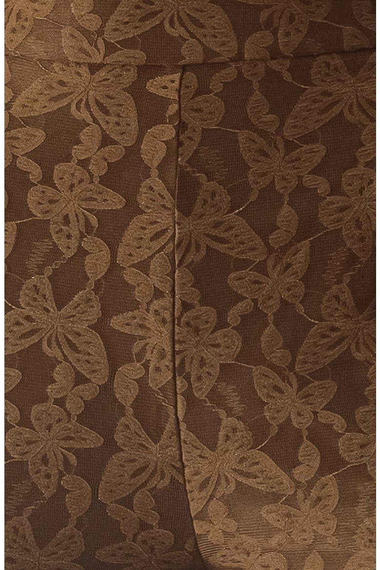 Lace Flare Pants, Alternate, color, BROWN