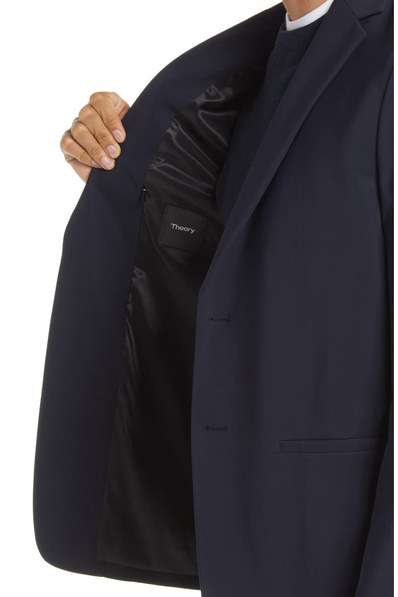 Clinton Precision Ponte Knit Blazer, Alternate, color, BALTIC