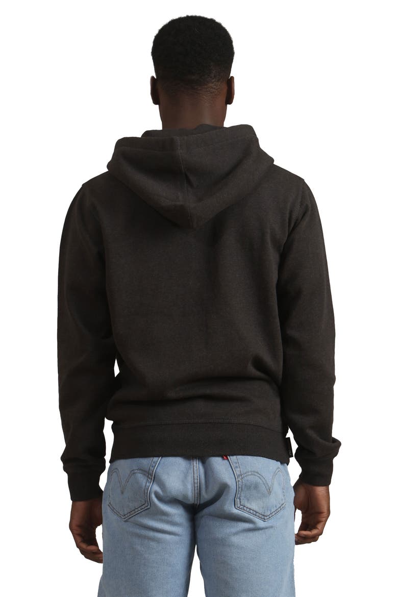 Brooklyn Zip-Up Hoodie, Alternate, color, Charcoal