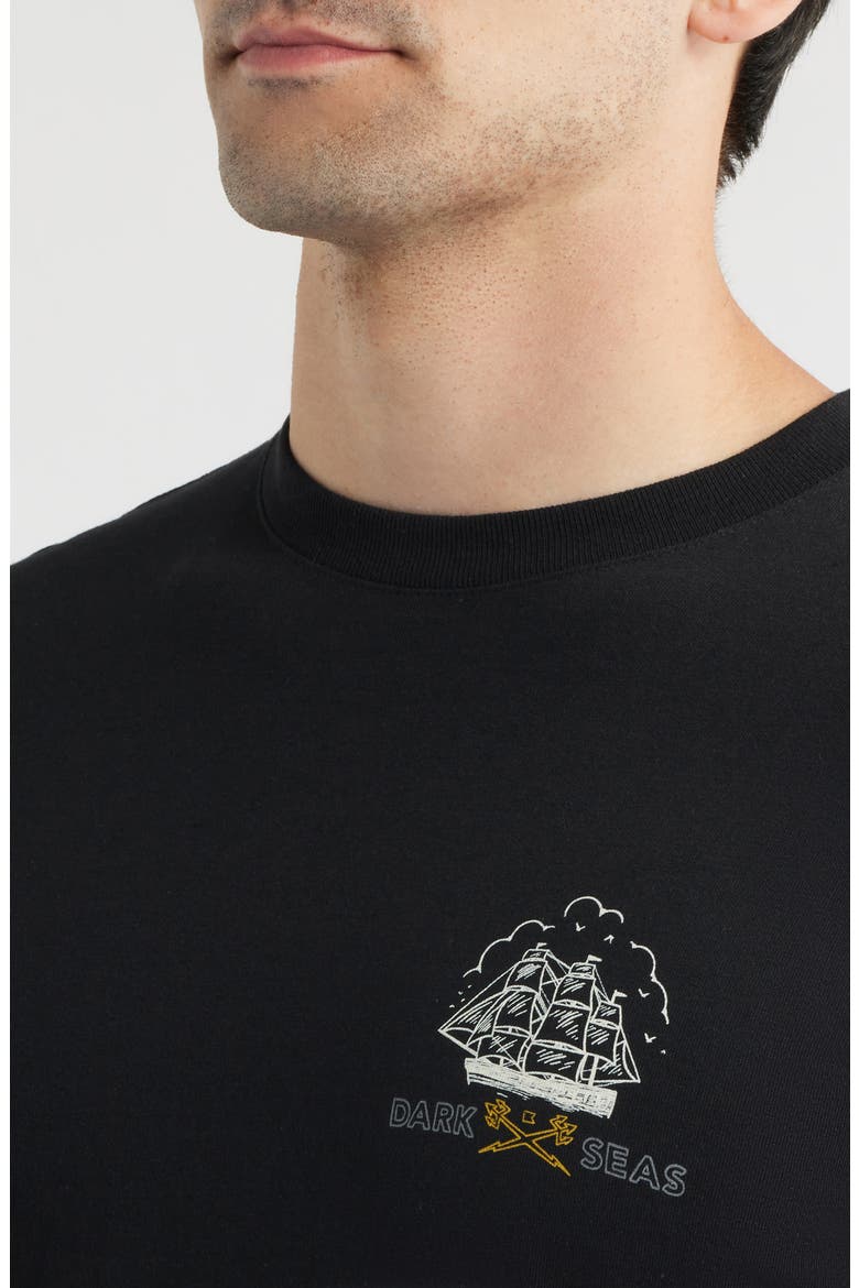 Armada Graphic T-Shirt, Alternate, color, HEATHER BLACK