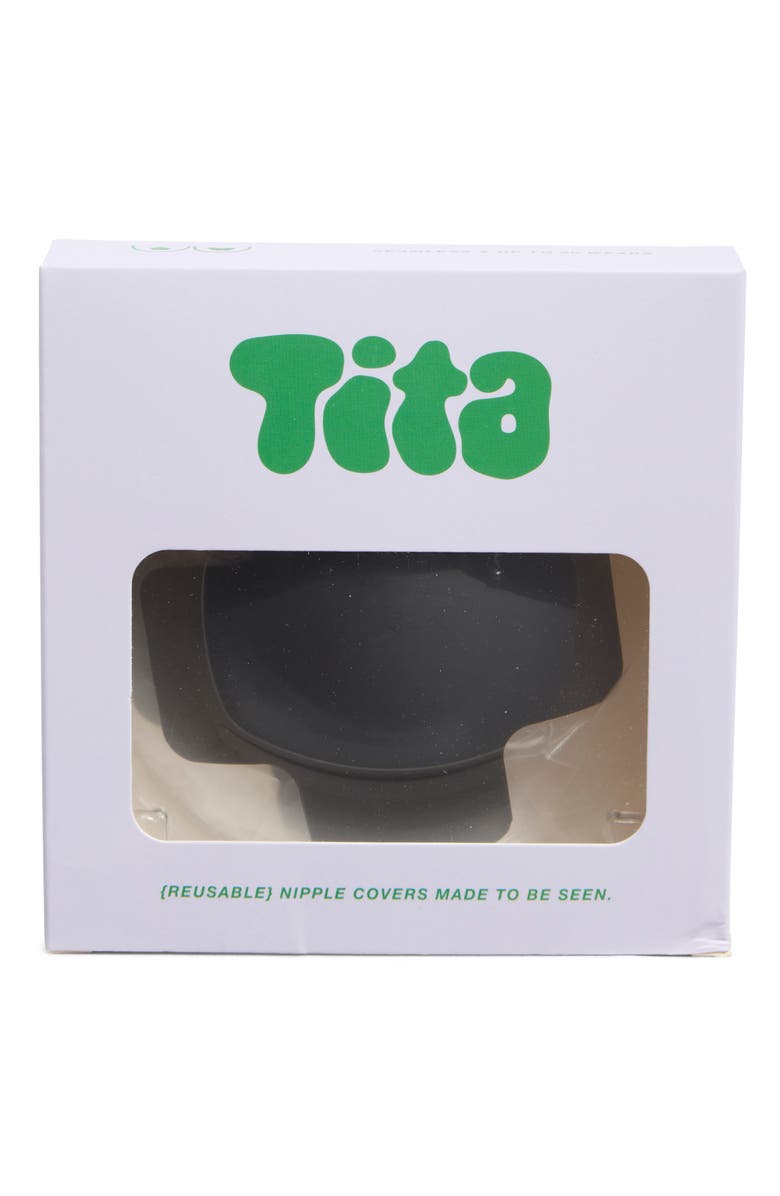 Tita X Reusable Nipple Covers, Alternate, color, Black