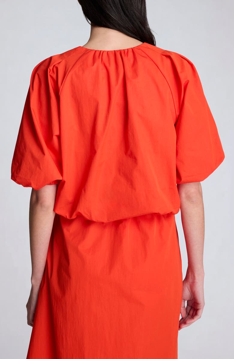 Kenneth Cole Crop Elastic Hem Cotton & Nylon Top, Alternate, color, 