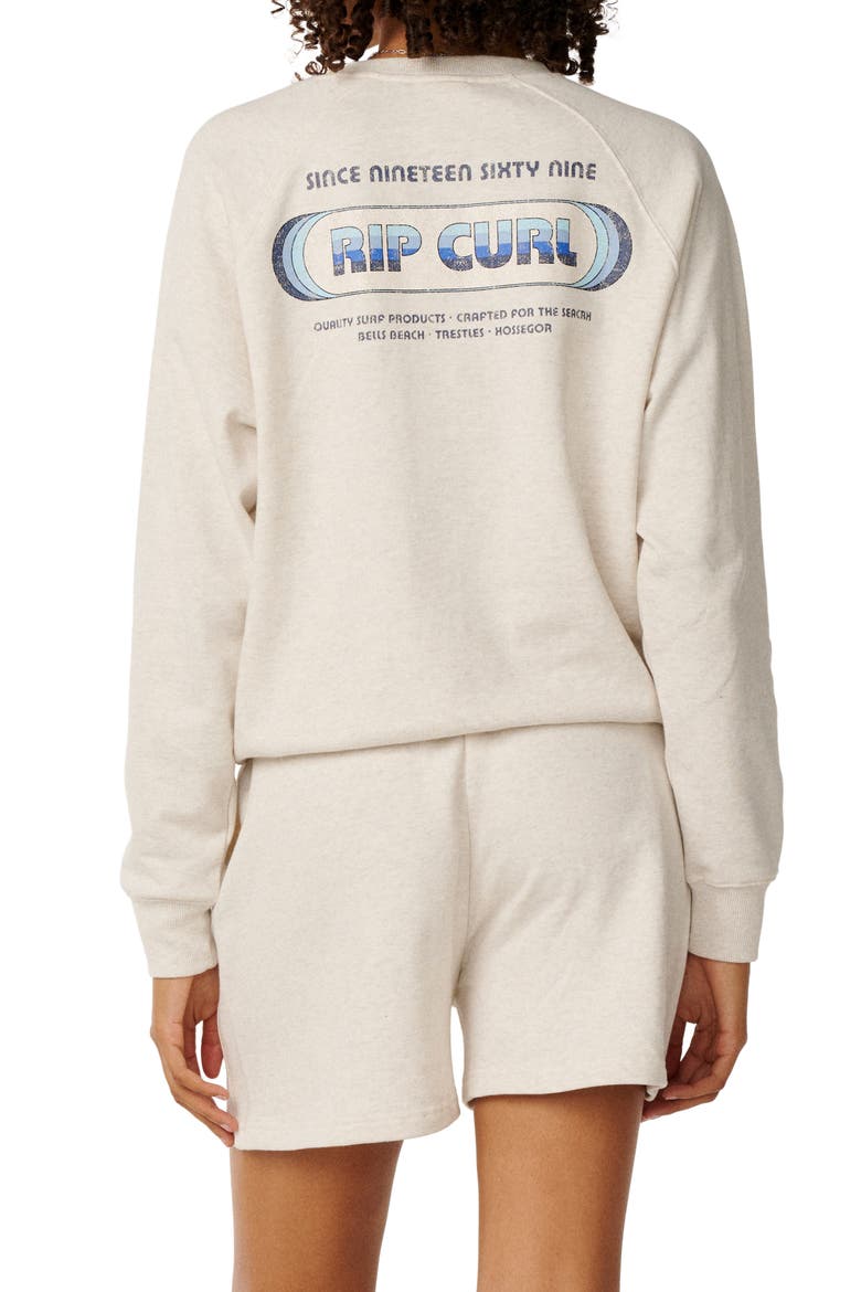 Since 1969 Raglan Graphic Sweatshirt, Alternate, color, OATMEAL MARLE